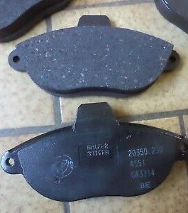 n°vt99 jeu plaquette av fiat scudo 806 expert 77362238 neuf DPA86