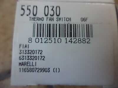 n°nc251 sonde radiateur seat 124 127 132 550030 neuve DPA86