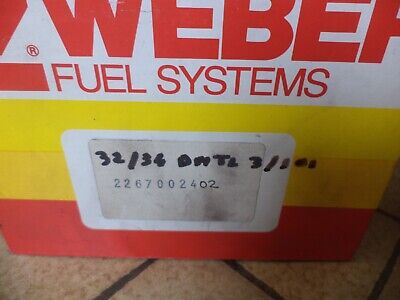 carburateur weber 32 34 DMTL 3/101 land rover 90 110 22670024 neuf n°11ce33 carburateur weber 32 34 DMTL 3/101 land rover 90 110 22670024 neuf n°11ce33 DPA86