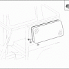 n°m342 joint custode mercedes classe g w460 4606730520 neuve DPA86