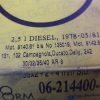 n°gd222 jeu 4 segment fiat 131 132 0621440000 goetze neuf DPA86