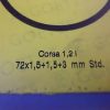 n°gd224 jeu 4 segment opel corsa 0830750000 goetze neuf DPA86