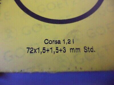n°gd224 jeu 4 segment opel corsa 0830750000 goetze neuf DPA86