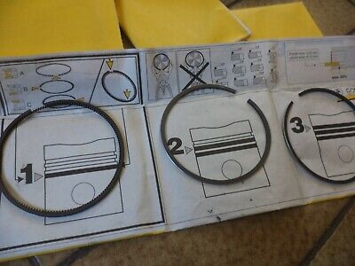 n°gd225 jeu 4 segment opel astra 0830760000 goetze neuf DPA86