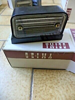 n°6ce62 eclairage plaque fiat 132 44961701 seima 449611 neuf DPA86