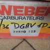 carburateur weber 32/36DGAV 1D2 ford cortina capri taunus 22680153 n°11ce25 DPA86