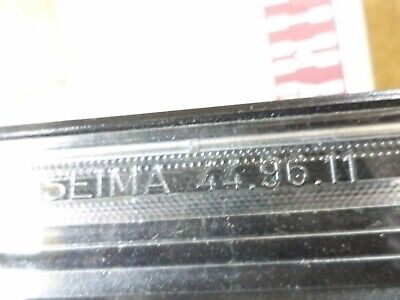n°6ce62 eclairage plaque fiat 132 44961701 seima 449611 neuf DPA86