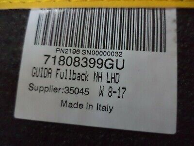 n°fg45 lot tapis fiat fullback + badge 71808399 71808421 neuf n°fg45 lot tapis fiat fullback + badge 71808399 71808421 neuf DPA86