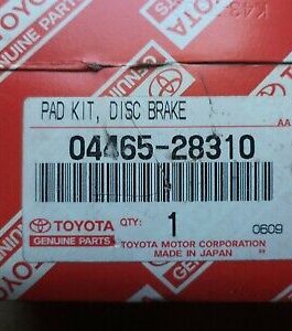 n°sa457 jeu plaquette av toyota liteace model F 0446528310 neuf DPA86