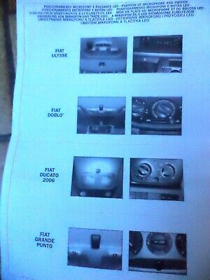 n°fg12 kit main libre fiat croma multipla stilo idea panda 50901459 neuf DPA86
