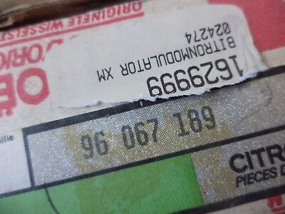 n°eu11 relais bitron ventilation citroen xm 024274 neuf DPA86