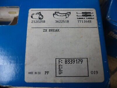 n°gd524 kit frein citroen zx break 391179b bendix neuf DPA86