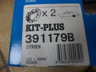n°gd524 kit frein citroen zx break 391179b bendix neuf DPA86