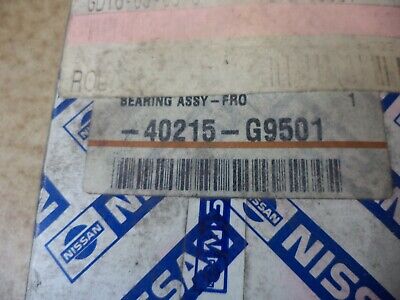 n°nc265 roulement roue avant nissan patrol 40215g9501 neuf DPA86