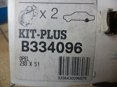 n°gd530 kit frein opel rekord b334096 bendix neuf DPA86