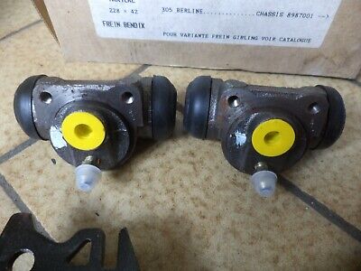 n°gd539 kit frein peugeot 305 kdf105 ferodo neuf DPA86