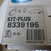 n°gd533 kit frein ford fiesta b339195 bendix neuf DPA86