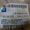 n°nc302 faisceau usure plaquette opel senator omega 9464243680 neuf DPA86