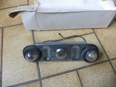 n°6ce43 support eclairage plaque peugeot 204 axo 98400003 neuf DPA86