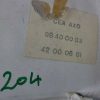 n°6ce43 support eclairage plaque peugeot 204 axo 98400003 neuf DPA86