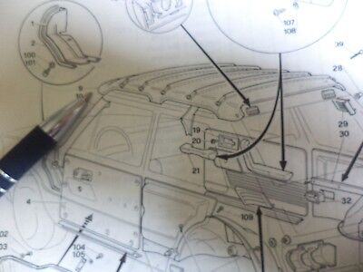 n°r7 ciel de toit innocenti de tomaso turbo 53836011 neuf DPA86