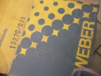 carburateur weber 32 ICEV 15/100 fiat 128 15270089 neuf n°11ce63 DPA86