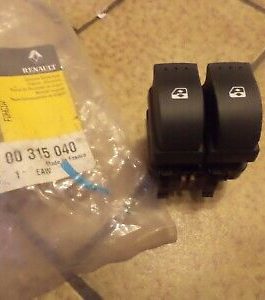 n°144 interrupteur vitre gauche renault espace megane scenic laguna 8200315040 neuf DPA86