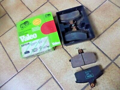 n°gd359 jeu plaquette av autobianchi a112 lancia delta 551519 valeo neuf DPA86