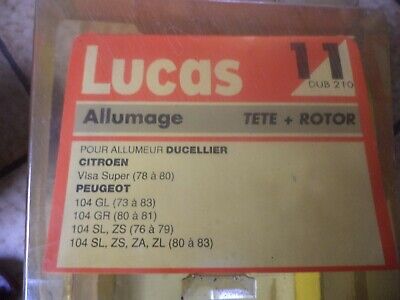 n°gd264 tete delco doigt peugeot 104 dub210 lucas neuve DPA86