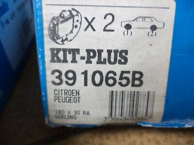 n°gd366 kit frein ar citroen lna visa peugeot 104 391065b bendix neuf DPA86