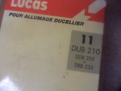 n°gd264 tete delco doigt peugeot 104 dub210 lucas neuve DPA86
