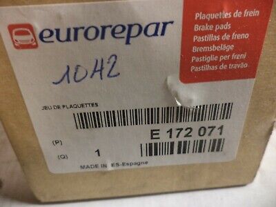 n°ca86 jeu plaquette av mercedes classe A e172071 neuf DPA86
