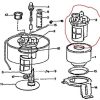 n°ms1 bloc reservoir lhm citroen cx gs c35 5489615 5489742 neuf DPA86