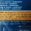 n°6ce70 jeu contacts condensateur citroen ami gs gsa dks024 neuf DPA86