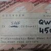 n°gd581 roulement roue ar citroen cx 4023 hk qwb450 neuf DPA86
