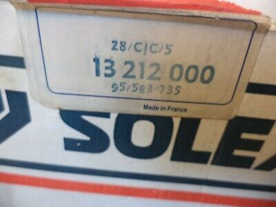 carburateur solex 28 CIC 5 citroen GSA 13212 neuf n°10ce2 DPA86