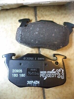 n°de108 pb39 jeu plaquette av peugeot 106 405 ax c15 425091 neuve DPA86