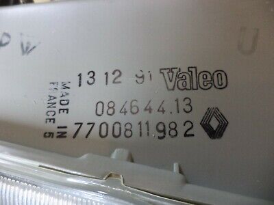n°gd38 phare avd renault express 084644 valeo neuf DPA86