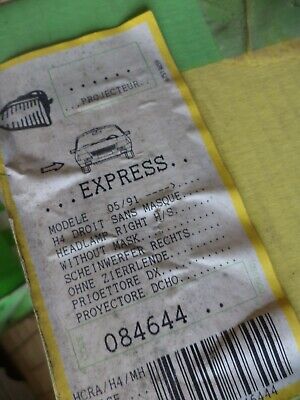 n°gd38 phare avd renault express 084644 valeo neuf DPA86
