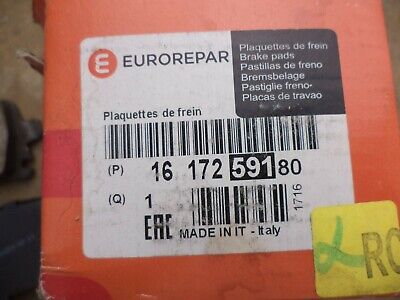 n°de212 jeu plaquette ar audi a3 TT 1617259180 neuf DPA86