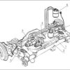 n°ms41 bloc reservoir hydraulique lhm peugeot 405 X4 527103 neuf DPA86