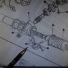 n°r25 kit reparation jeu direction innocenti bertone 557821105 neuf DPA86