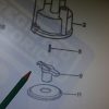 n°r26 lot doigt allumage innocenti bertone 553221400 neuf DPA86