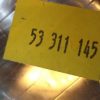 n°r257 phare carello avd innocenti 90 120 53311145 neuf DPA86