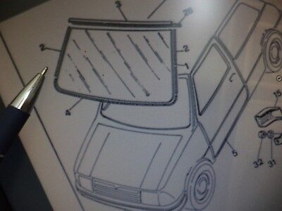 n°r29 lot joint pare brise innocenti 990 6567700335 neuf DPA86