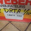 carburateur weber 32 DRTA 1/101 renault R9 R11 18870533 neuf n°9ce69 DPA86