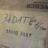 carburateur weber 34 DATC 1/100 citroen CX 2400 18890205 neuf n°9ce70 DPA86