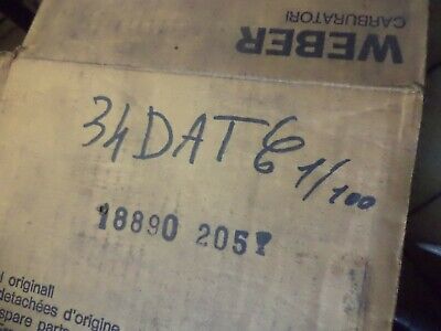 carburateur weber 34 DATC 1/100 citroen CX 2400 18890205 neuf n°9ce70 DPA86