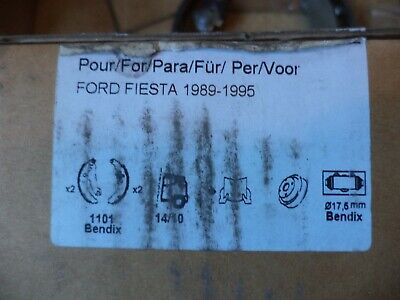 n°cl14 kit frein ar ford courier fiesta e170085 neuf n°cl14 kit frein ar ford courier fiesta e170085 neuf DPA86