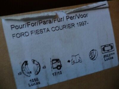 n°cl16 kit frein ar ford courier escort e170092 neuf n°cl16 kit frein ar ford courier escort e170092 neuf DPA86
